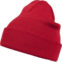 MSTRDS Beanie uni rot