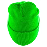 MSTRDS Masterdis Basic Flap Long Beanie in Grün, Größe