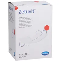 1001 Artikel Medical ZETUVIT Saugkompresse steril 20x40cm 5 st