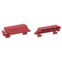 Bachmann PDU Verriegelungs Clips, für C13 rot