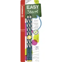 Stabilo Ergonomischer Dreikant-Bleistift für Linkshänder - EASYgraph in petrol