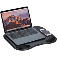 Relaxdays Kniekissen Laptop, Handpolster, Handy-Ablage, Knietablett ergonomisch, für Tablet