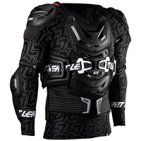 Leatt 5.5 Protektorenshirt langarm Kinder - Schwarz
