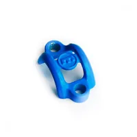 MAGURA Aluminium Klemmschelle für Bremsen, cyan-blau