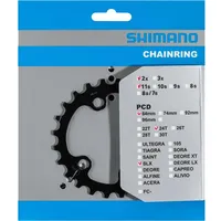 Shimano SLX M7000 Kettenblatt - Black - 24t