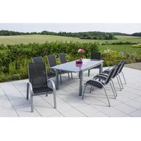 Merxx Amalfi Set 9-tlg. Tisch 220 x 90 cm