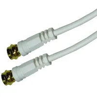 PROTEC.class Sat-Anschlusskabel PSAKW2,5 weiß 2,5m