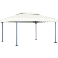 VidaXL Pavillon 3 x 4 m creme