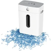 HP OneShred 8CC Aktenvernichter, Weiß