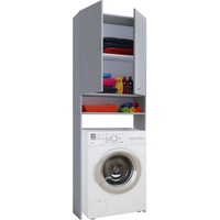 VCM my bath Waschmaschinenschrank Lona, 913863 grau 1 Fachboden