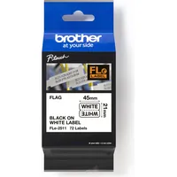 Brother Einzeletiketten 2511 Weiß 45 x 21 mm 72