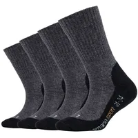 CAMANO Unisex Kinder 9301 Socken, Grau, 27-30