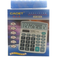 Caoet Electronic Calculator CT-8615 Taschenrechner Grau