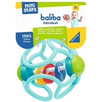 Ravensburger 04153 - ministeps® baliba Rasselball, Beißring, Greifball, türkis