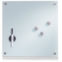 Zeller Glas-Magnettafel 40,0 x 40,0 cm weiß