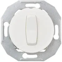 Elso WDE011002 Taster mit Zentralplatte, weiss Renova