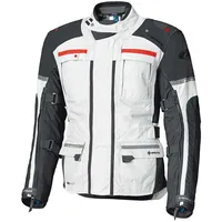 Held Carese Evo Textiljacke Gore-Tex - Hellgrau/Schwarz/Rot - Lang