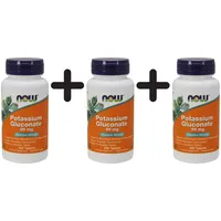NOW Foods Kaliumgluconat 99 mg 100 Tabletten