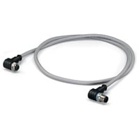 WAGO 756-3106/040-005 Sensor-/Aktor-Datensteckverbinder, konfektioniert M12 Stecker, gewinkelt, Buch