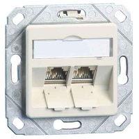 Metz Connect Anschlussdose C6Amodul Upk TN C6Amod-2UPk-270rw