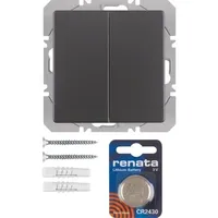 Berker KNX-Funk Wandsender 2fach 85656226