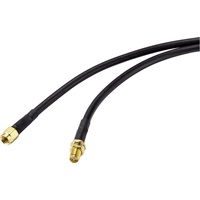SpeaKa Professional Antennen Verlängerungskabel [1x RP-SMA-Stecker - 1x RP-SMA-Buchse]