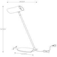 LUCIDE Lucide, Tischlampe, Hester (GU10)