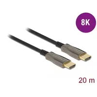 DeLock HDMI-Kabel 20 m Schwarz