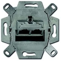 Busch-Jaeger UAE-Doseneinsatz Cat. 6, 2fach 0218/12-101