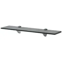 VidaXL Wandregal 50 x 10 cm Schwarz