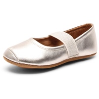 Bisgaard Mädchen Ballet Geschlossene Ballerinas, Silber 01 Silver, 20