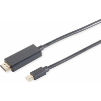 S-Conn Mini DisplayPort > HDMI (ST-ST) 2m Black 2
