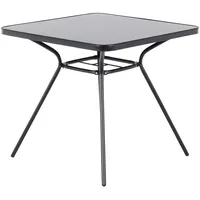 Beliani Livo Gartentisch 80 x 80 x 72 cm