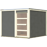 Karibu Qubic 2 2,72 x 2,72 m grau