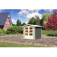 Karibu Amberg 2 1,82 x 1,82 m terragrau