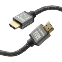 Hama Ultra High Speed 8K, Alu, 2,0 m HDMI