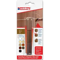 Edding Möbel-Reparaturwachs-Set 8901 nussbaum
