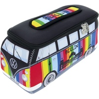 BRISA VW Collection - Volkswagen Neopren Universal-Schmink-Kosmetik-Kultur-Reise-Apotheke-Tasche-Beutel im T1