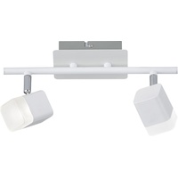 Trio Reality Leuchten 2er LED Balken Roubaix weiß