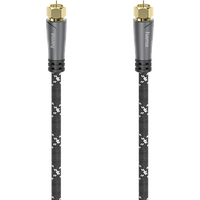 Hama SAT-Anschlusskabel 120 dB 5 m F Grau