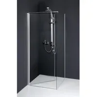 Dusbad Vital 5 Eckdusche links 90 x 90 cm