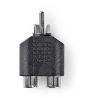Nedis Adapter für Subwoofer RC A Stecker - 2x
