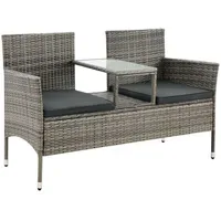 Juskys Monaco 133 x 63 x 84 cm grau