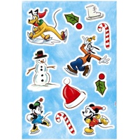 KOMAR Deko-Sticker Mickey Ice slide 50 cm x 70