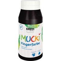 Kreul Mucki Fingerfarbe 750 ml schwarz