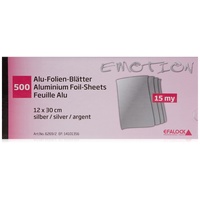 Efalock Professional Efalock Alu-Folie vorgeschnitten 12x30cm 500 Blatt