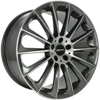 GMP Stellar 9x22 ET45 5x108 63,4, anthracite diamond