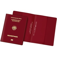 Veloflex Dokumentenhülle Document Safe® rot 10,0 x 13,5 cm,