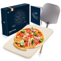 Blumtal Pizzastein 38 x 30 cm Cordierit beige