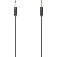 Hama Audio-Kabel, 3,5-mm-Klinken-St. - St., Stereo, vergoldet, ultradünn, 0,5